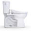 TOTO® WASHLET+® Drake® II 1G® Two-Piece Elongated 1.0 GPF Toilet and WASHLET+® S2 Bidet Seat, Cotton White - MW4543346CUFG#01