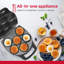 Machine à Arepa 6 sections Holstein Housewares-50342679