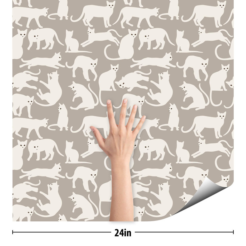 Ilsegret Peel & Stick Tile, 2' W x 4' L