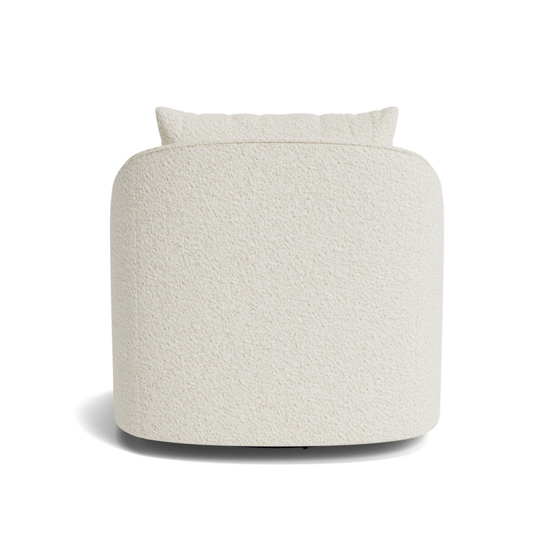 Laurel Swivel Chair, Berber - Cream