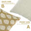 Housse de coussin Art Fab Fabine - Imprimés floraux sur lin doux, Vashundra-109623972-109623987-109623984