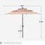 Tanaiyah 120' Market Umbrella-93545966