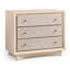 Keel Three Drawer Nightstand