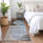 Henry Denim Washable Indoor-Outdoor Rug - -120468023