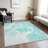 Washable Abstract Indoor / Outdoor Rug-109567853