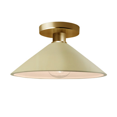 Ceramic Semi Flush Mount