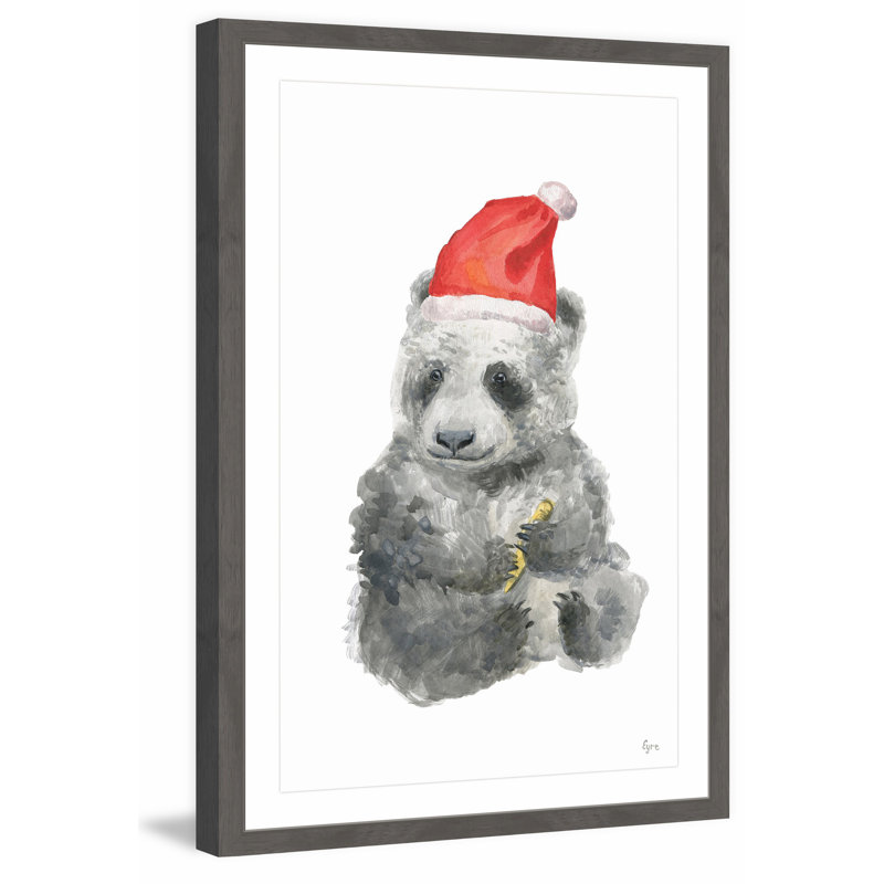 Père Noël, reproduction encadrée, 24 po x 16 po