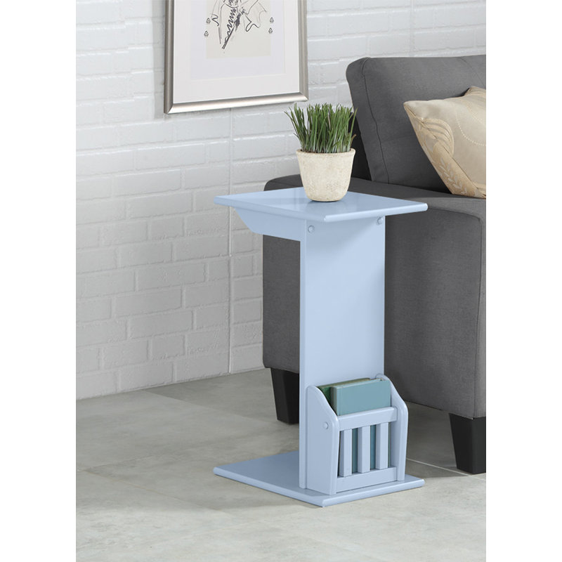 Frierson End Table, Blue