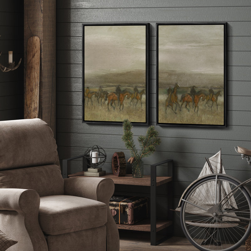 Framed Wall Art Vintage Antique Classic for Bedroom, Black, 24" H x 16" W