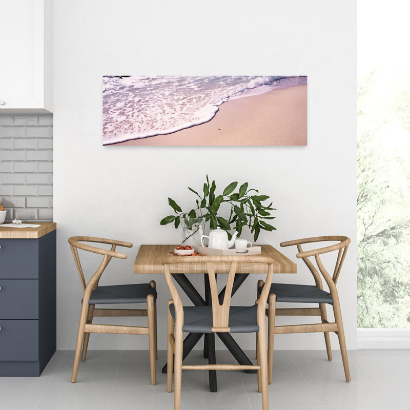 High Angle View of Surf On The Beach, The Baths, Virgin Gorda, îles Vierges britanniques, art mural tropical