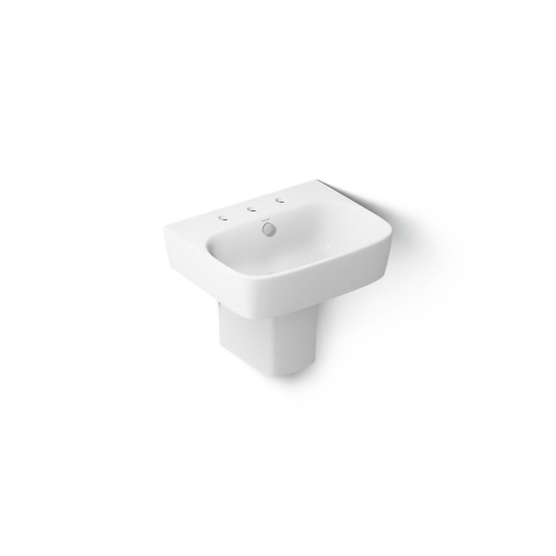 ModernLife™ Wall Mount Bathroom Sink, 8" Centers