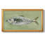 «Green Sea Swimmer II», peinture sur toile à cadre unique-2126783248