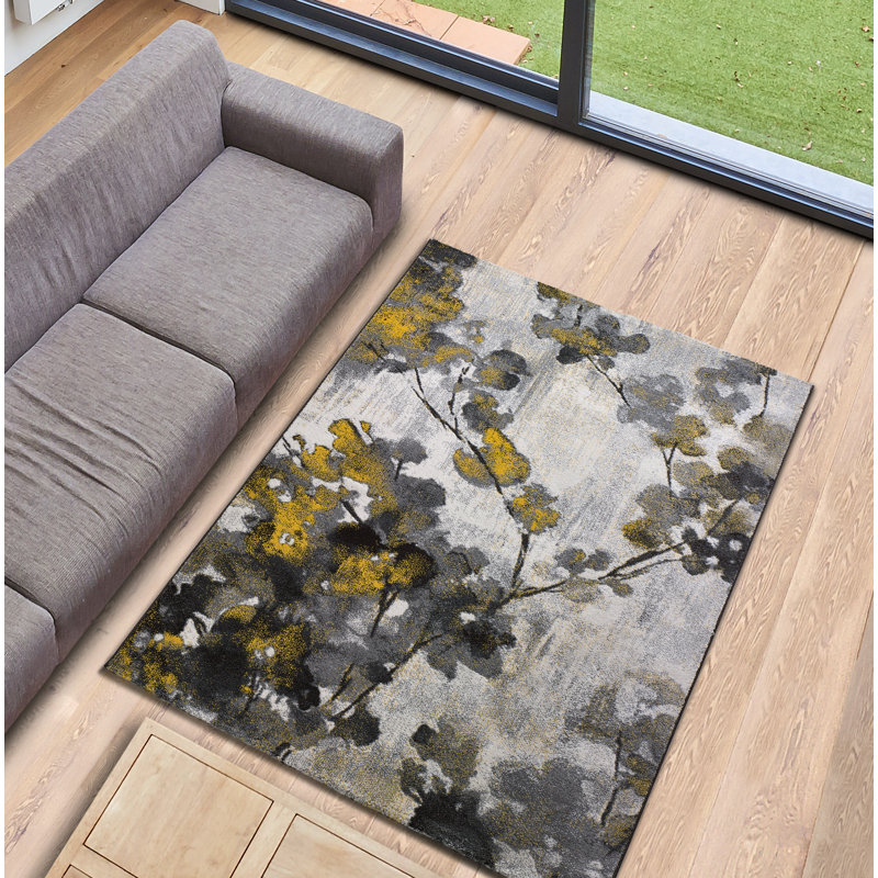 Jalbert Floral Area Rug, Rectangle 140 x 200cm
