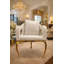 Infinity White Three Legged Chair-580951751