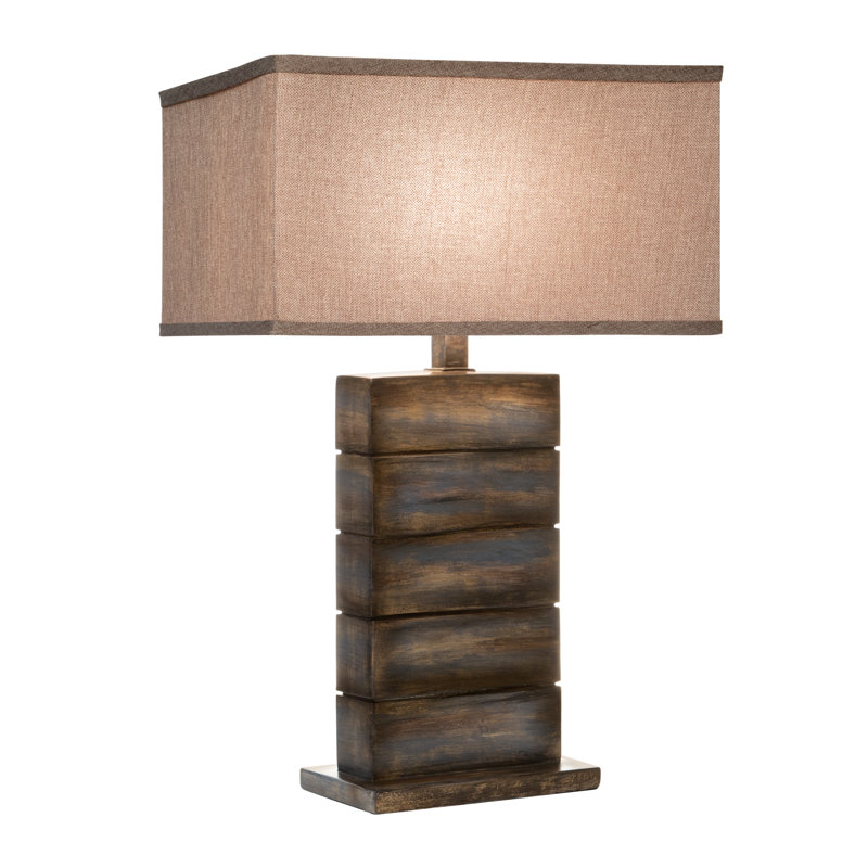 Endsley Ceramic Lamp, Seal Blue Rock