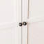 Armoire de cuisine en métal - 72 po de hauteur avec tablettes réglables (blanc), structure en acier inoxydable robuste, armoire autoportante pour cuisine / garde-manger / salle de bain