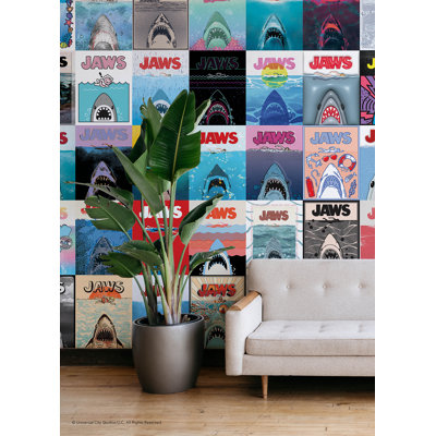 JAWS 50th Anniversary Posters Peel and Stick Mural
