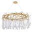 Lustre rond en verre 16 lumières Eclectic