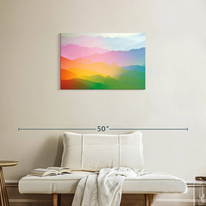 Alvord Rainbow Mountains, H 20 po x l 30 po