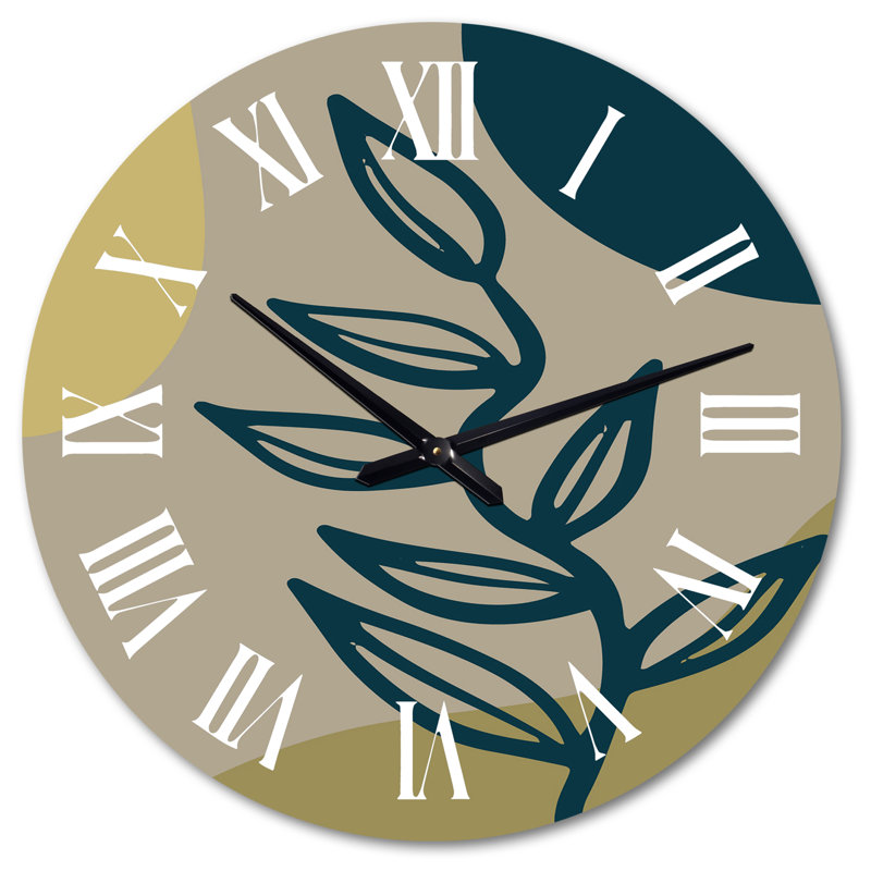Très grande horloge murale Boho, Très grand