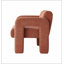 Fauteuil d'appoint rembourré 31,10 po-598387248