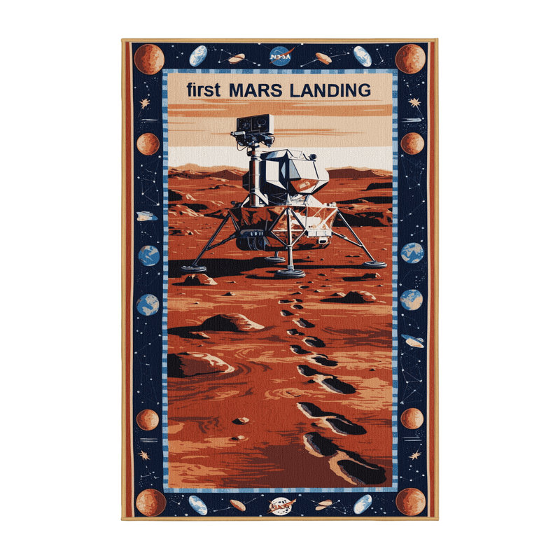 Tapis brun lavable à la machine, Tapis de couloir 2 pi x 4 pi
