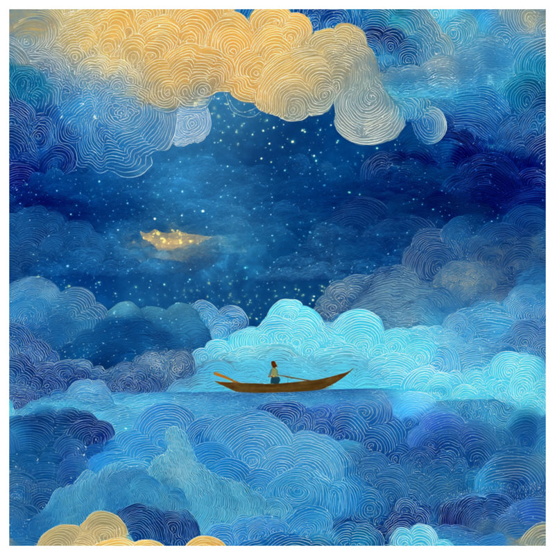 Rideaux de fenêtre Starry Sky, Blockout, 50" x 80" - 1 Panel