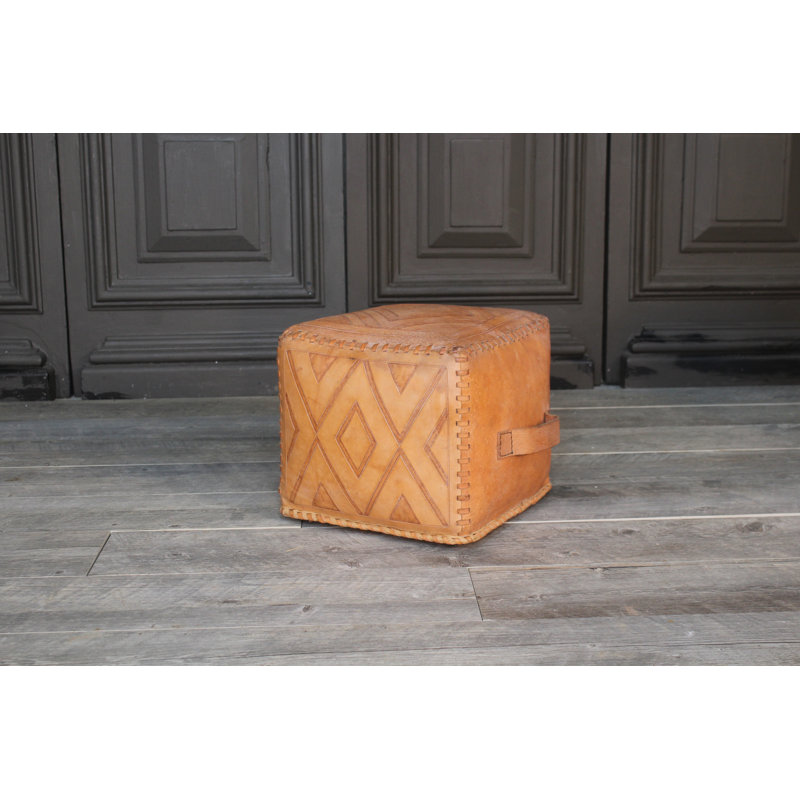 Tabouret d'appoint en bois massif