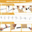 LIFERUN 187cm W x 3cm D Polyester Cover Retractable Patio Awning-126597180-126597182