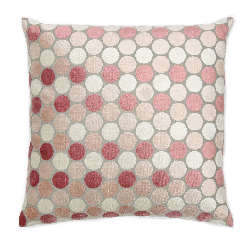 Dorset Square Pillow Cover & Insert, Rose Quartz