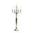 41.3" H Metal 5-Light Candelabra