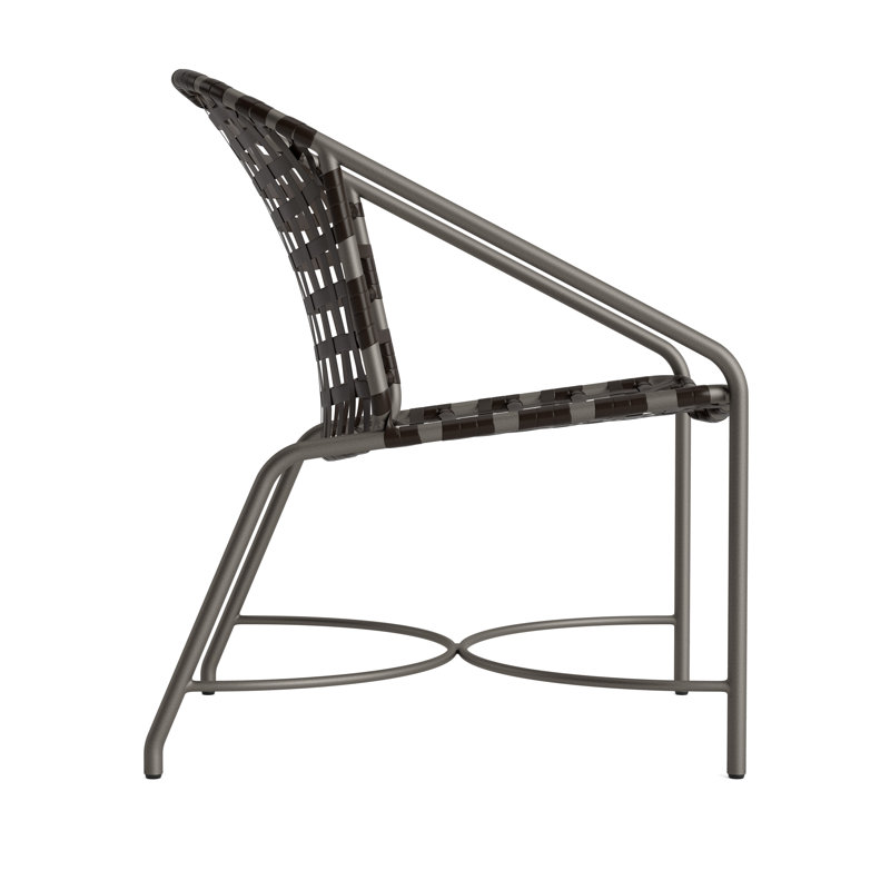 Kantan Outdoor Lounge Chair, Mica/Coffee