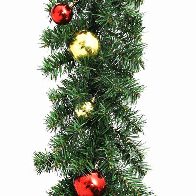 vidaXL Christmas Garland with 600 LEDs PVC
