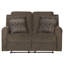 Causeuse inclinable 55,5 po avec coussins décoratifs-73230067-72273613