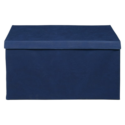 Coffre de rangement en tissu pliable Niche Cubo avec porte-étiquette