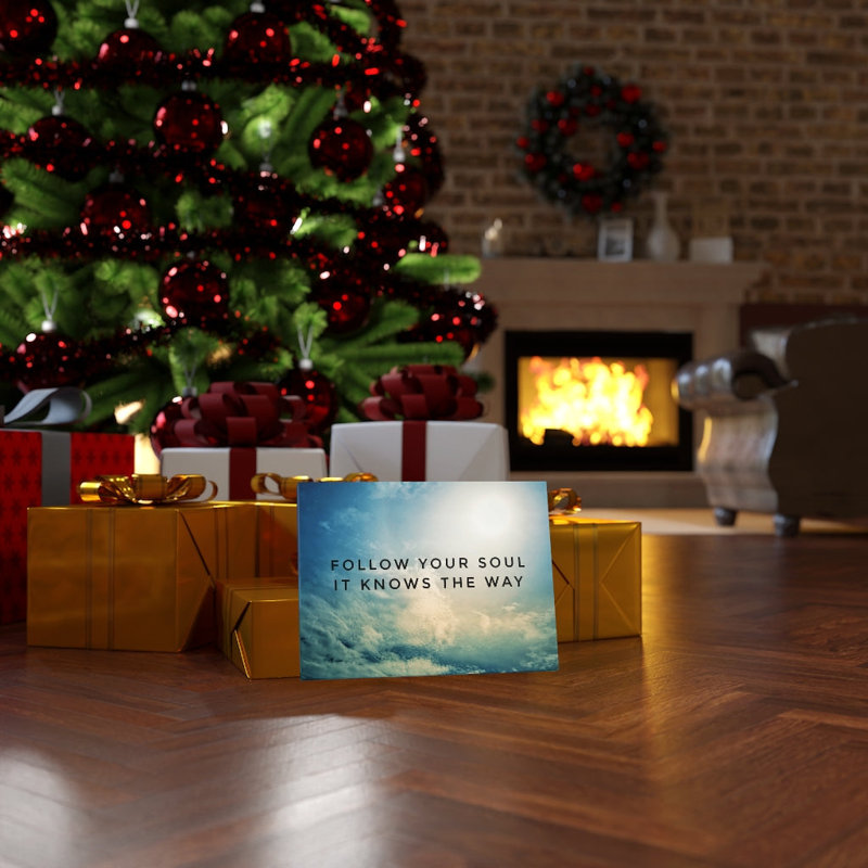 Follow Your Soul - Wrapped Canvas Print, 28cm H x 36cm W