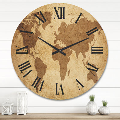 Solid Wood Wall Clock