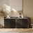 Sangster 3-Piece TV Stand Set - Ebony