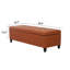  51" Faux Leather Upholstered Storage Bench-1790171452