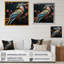 «Bird Expressionist Freedom I» sur toile-1075736084-1075736081