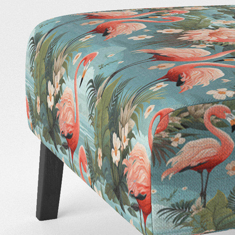 Fauteuil de chambre Flamingo Botanical Bliss