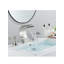 Robinet de salle de bain à large entraxe