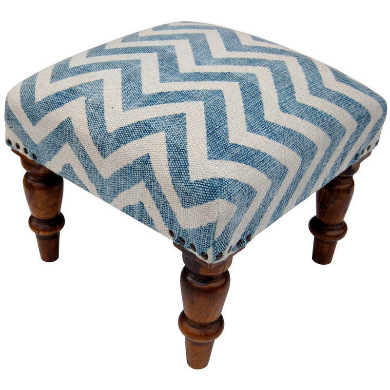 Holmen Solid Wood Accent Stool