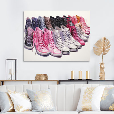" Fashion Pink Sneakers Obsession IV "