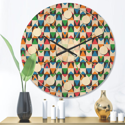 Solid Wood Wall Clock