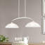 Luminaire suspendu linéaire à 2 lumières pour îlot de cuisine Anola-22670040