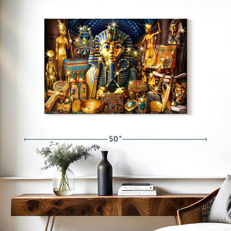 Keiri Treasures Of Egypt, 26" H x 39" W