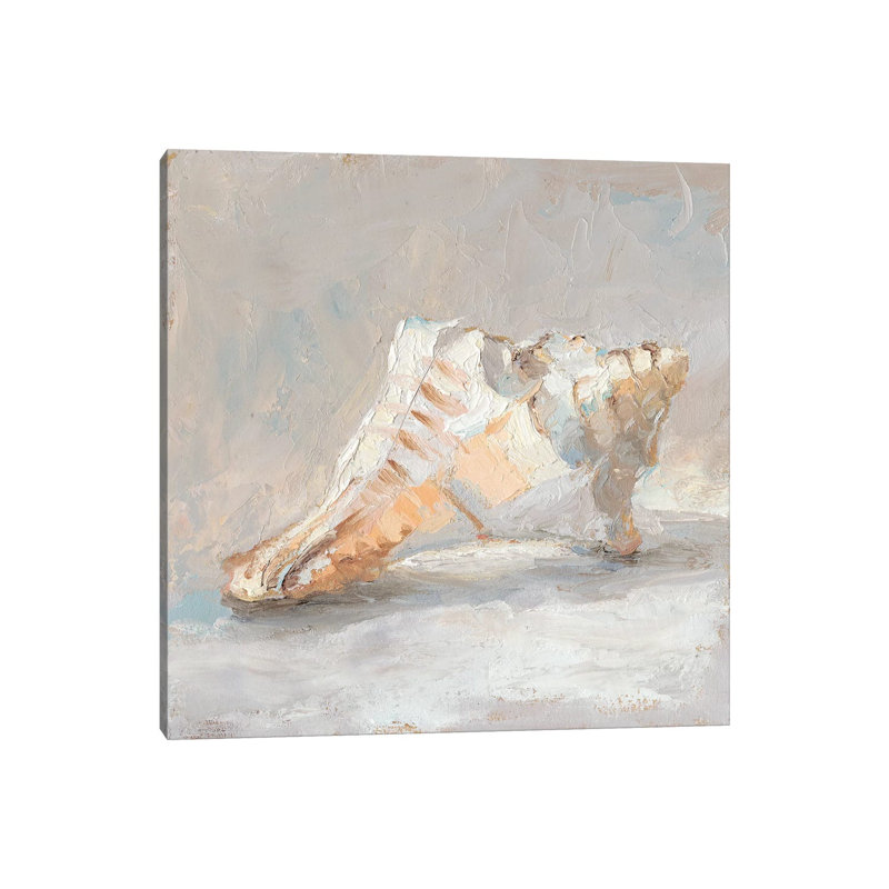 Reproduction d’art sur toile, "Impressionist Shell Study I" par Ethan Harper, Toile tendue, Pas de tapis