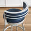 Tabouret de comptoir pivotant en cuir 26,6 po Ayala Rowan-1560870229