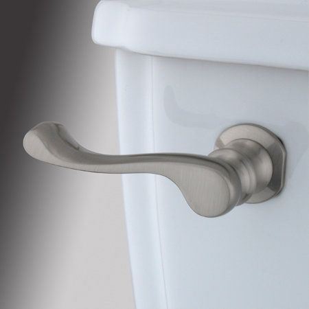 Decorative French Tank Lever Arm, Satin Nickel
